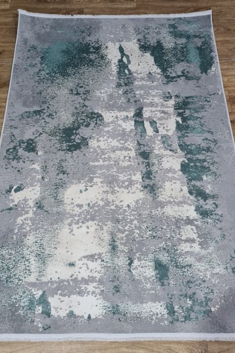 Килим Luxury 06185a turquoise-vizon